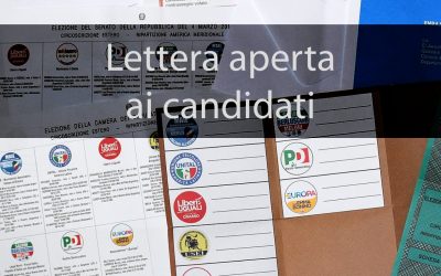 Lettera ai candidati Sindaco/a