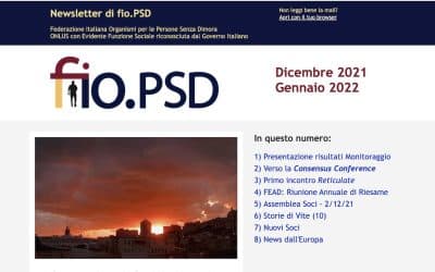 Newsletter fio.PSD – Dicembre 2021