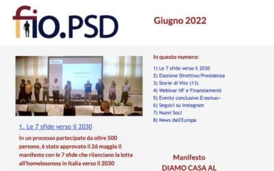 Newsletter fio.PSD – Giugno 2022