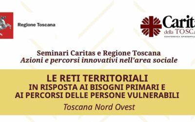 3, 4 e 9 ottobre – Seminari Caritas e Regione Toscana